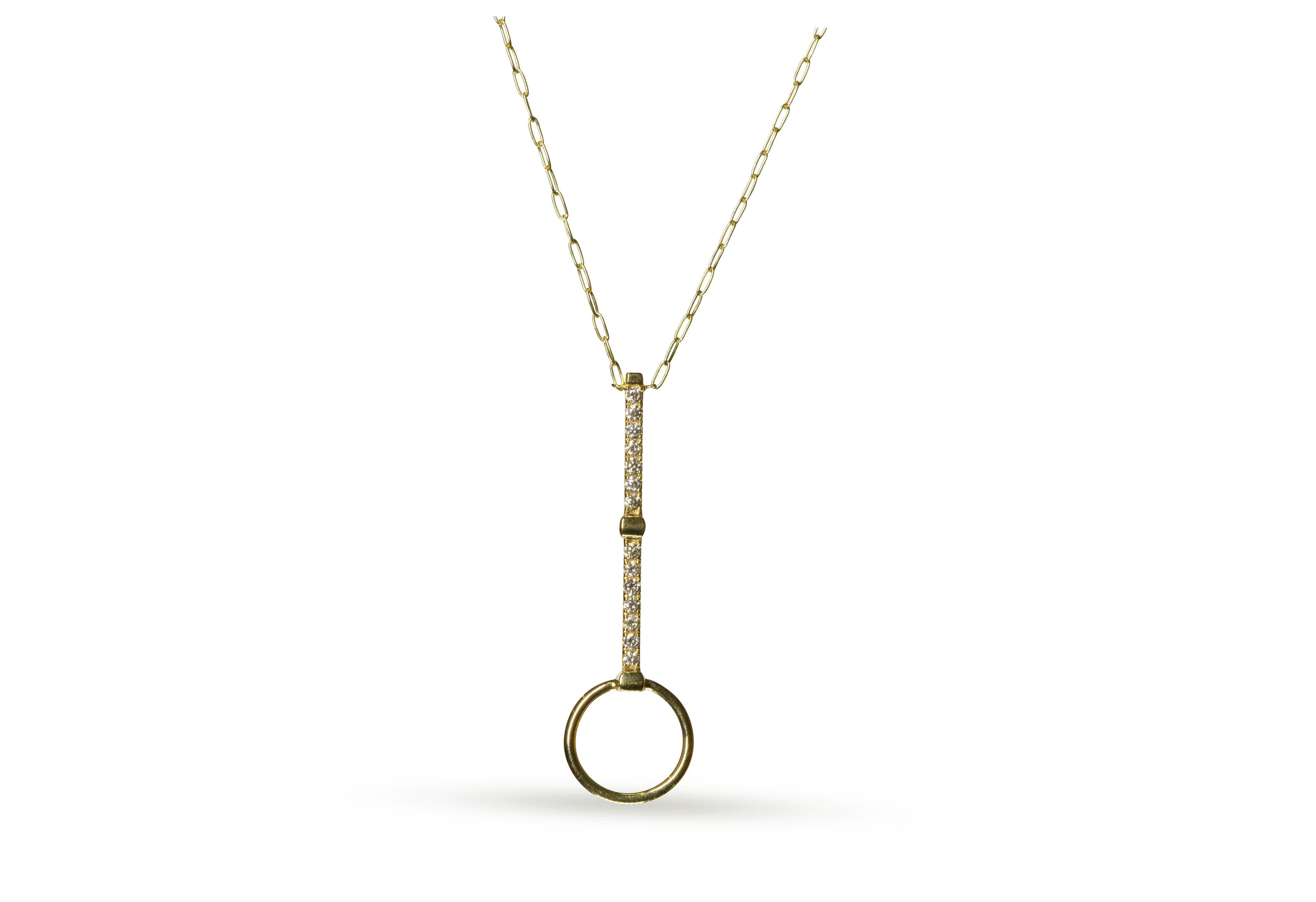 Tiffany charm hotsell holder necklace