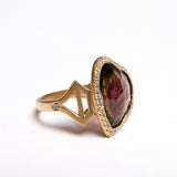 Tourmaline Logo Ring