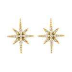 Diamond Celestial Earrings - Yellow Gold